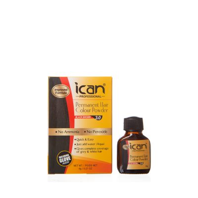 Permanent Hair Color Powder - Black Brown