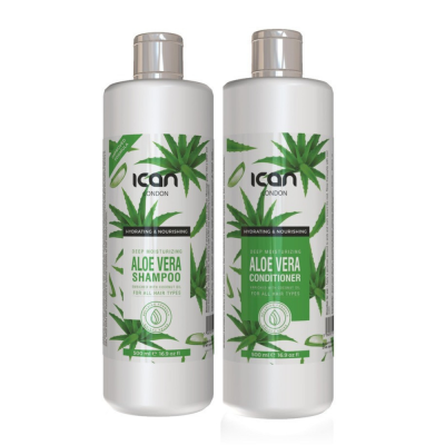iCan London Aloe Vera Shampoo and Conditioner