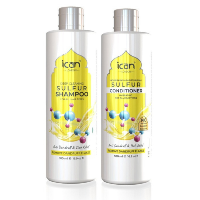 iCan London Sulfur Shampoo and Conditioner