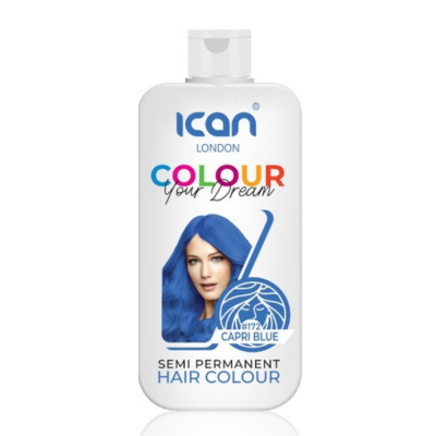 iCAN London Semi-Permanent Hair Colour – Capri Blue