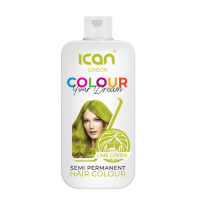 iCAN London Semi-Permanent Hair Colour – Lime Green