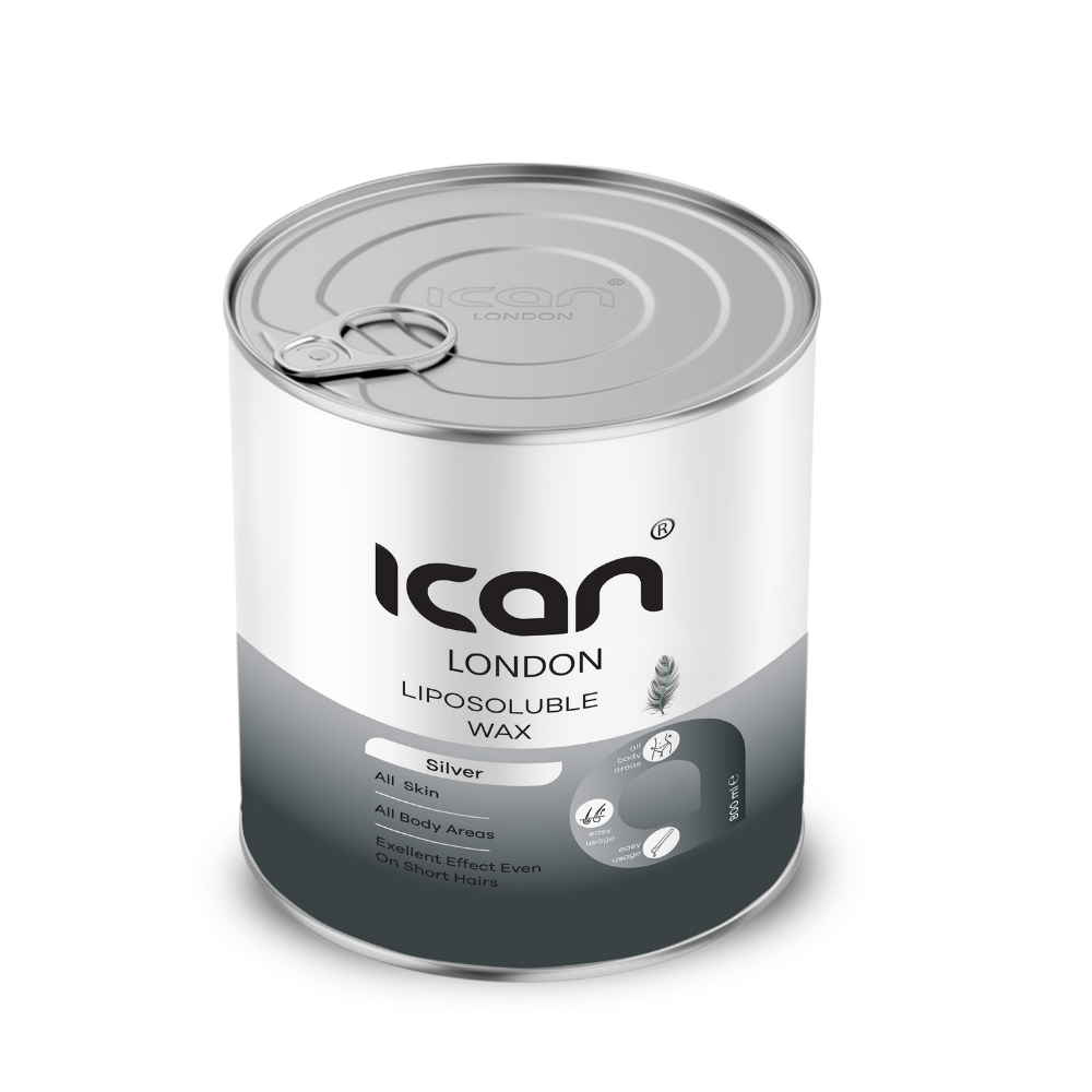 iCan London Black Hard Wax Jar