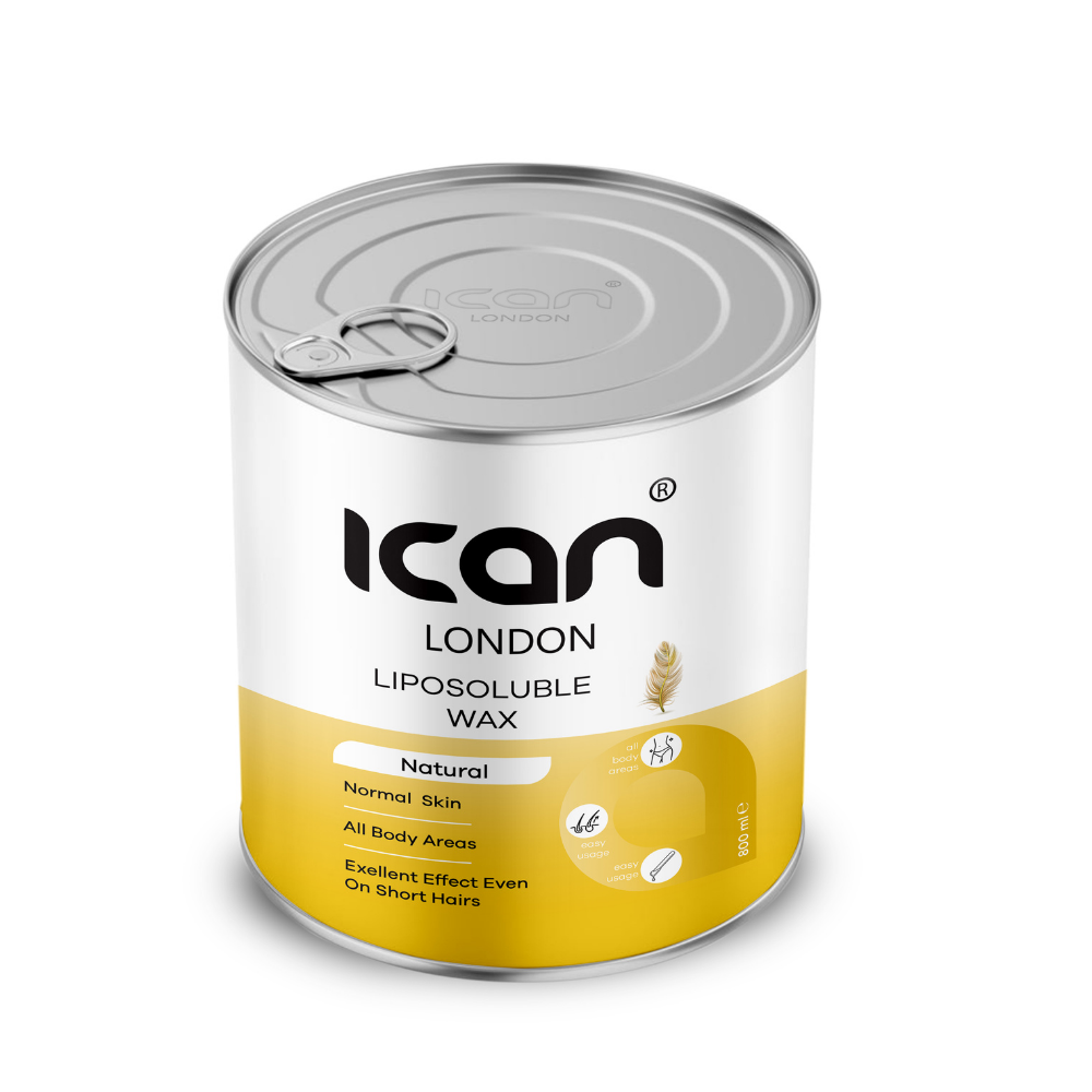 iCan London Natural Hard Wax Jar