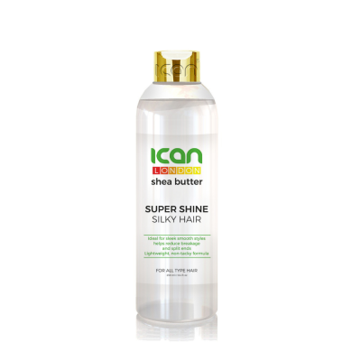 iCAN London Shea Butter Super Shine Silky Hair Spray – 250ml