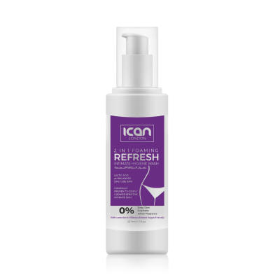 Ican London 2-in-1 Foaming Refresh Intimate Hygiene Wash