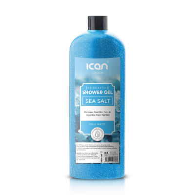 ican London Exfoliating Sea Salt Brightening Body Wash