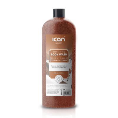 ican London Exfoliating Cocunut and Coffee Brightening Body Wash