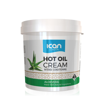 iCAN London Aloe Vera Hot Oil Cream Intense Conditioning